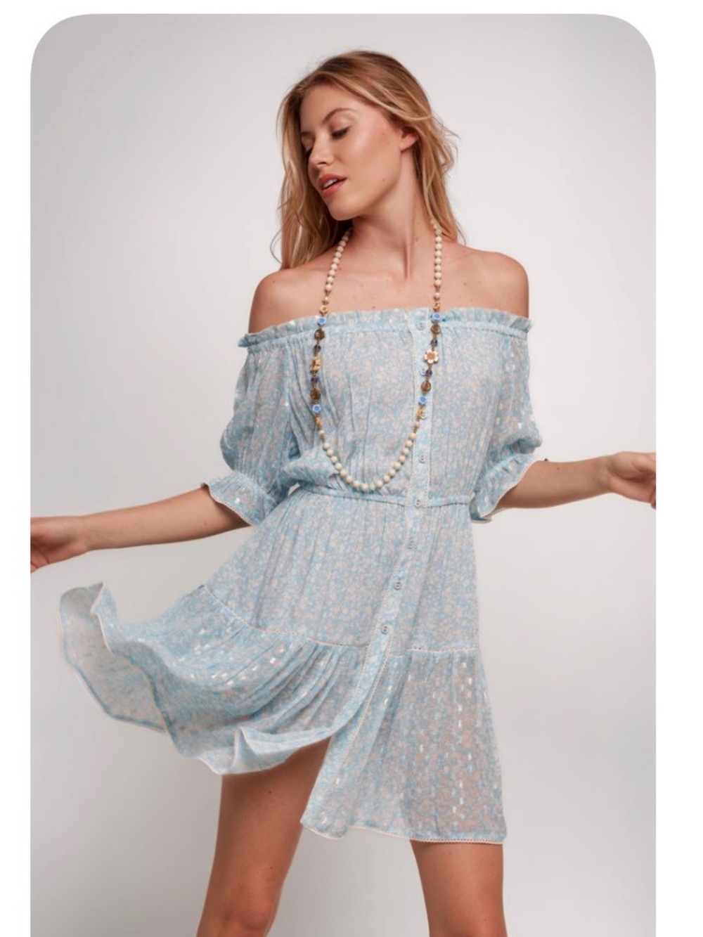 Sunday St. Tropez Dress Made in France Retail:$375